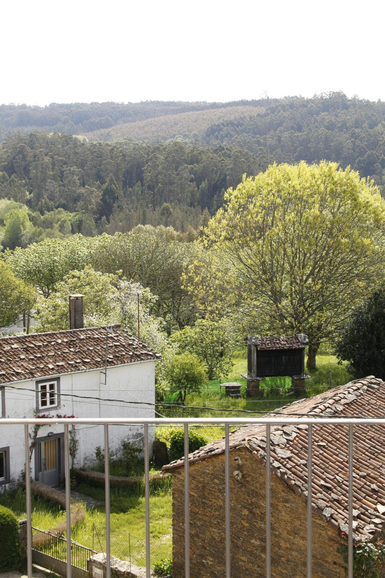 Pensión A Solaina O Pedrouzo Exterior foto